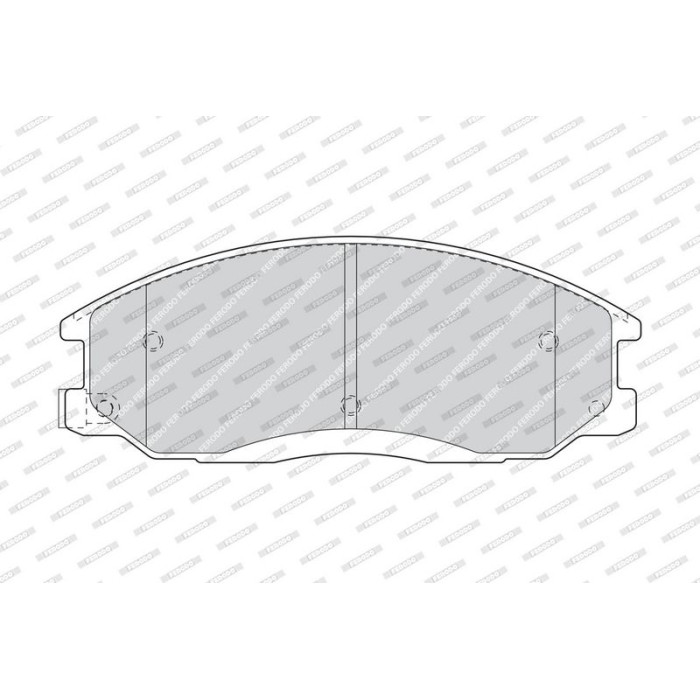 Ferodo FDB1605 Bremsbelagsatz, Scheibenbremse PREMIER ECO FRICTION Ferodo FDB1605 Bremsbelagsatz, Scheibenbremse PREMIER ECO FRICTION