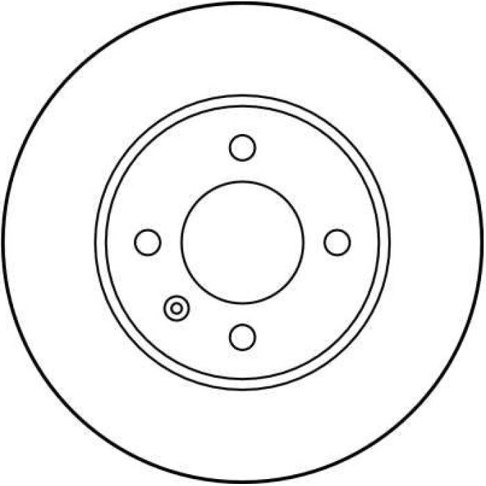 TRW DF1532 Bremsscheibe