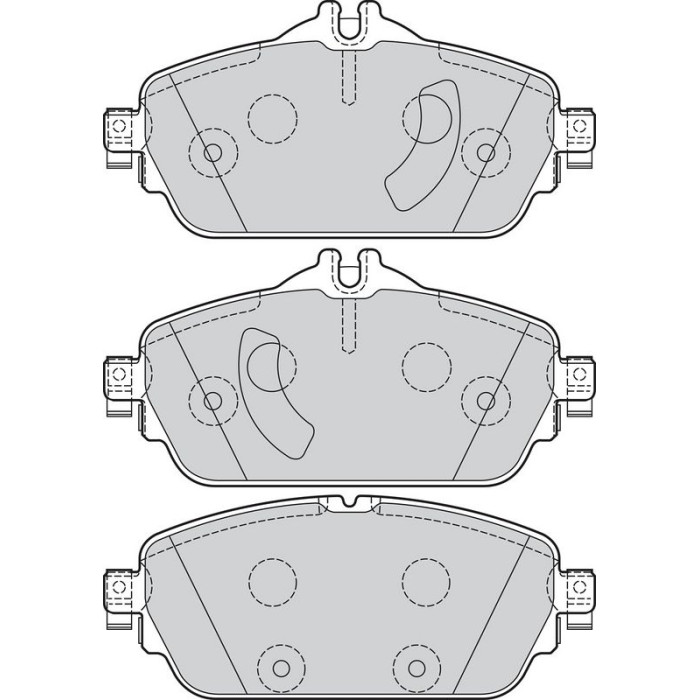 Valeo 302211 Bremsbelagsatz, Scheibenbremse ESSENTIAL