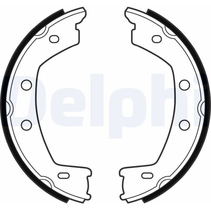 Delphi LS2030 Bremsbackensatz, Feststellbremse Delphi LS2030 Bremsbackensatz, Feststellbremse