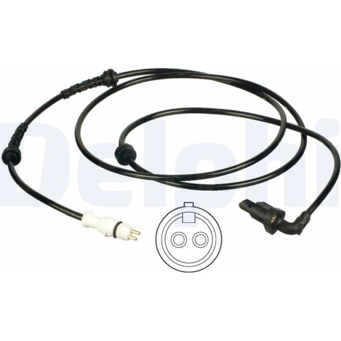 Delphi SS20347 Sensor, Raddrehzahl Delphi SS20347 Sensor, Raddrehzahl