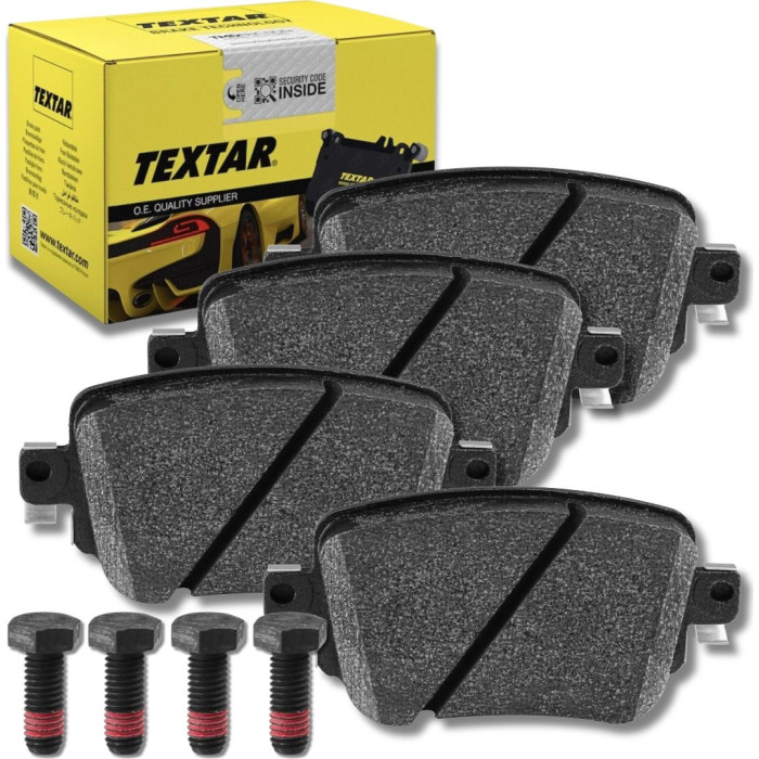 Textar 2511001 Bremsbelagsatz, Scheibenbremse Q+