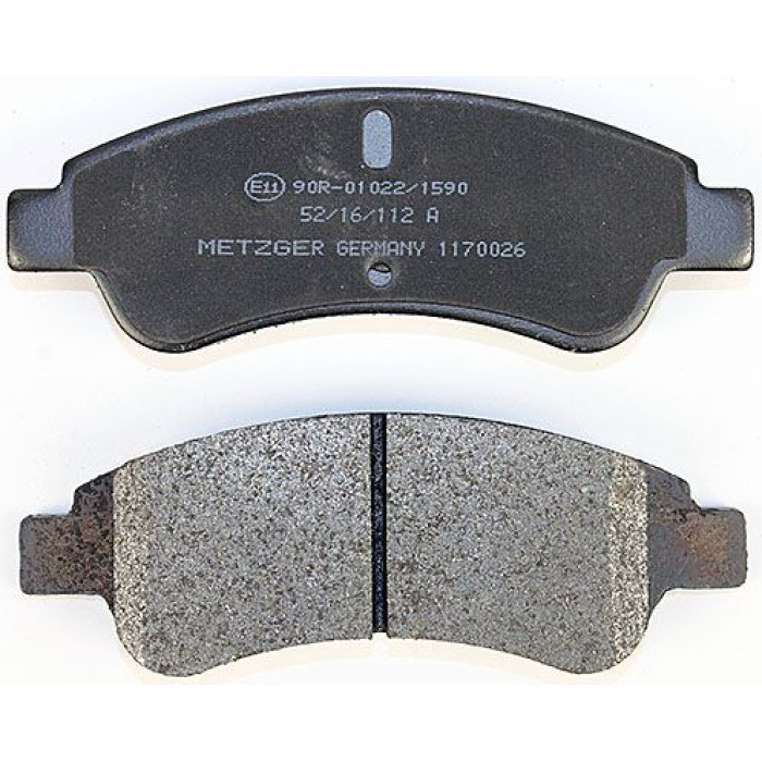 Metzger 1170026 Bremsbelagsatz, Scheibenbremse Metzger 1170026 Bremsbelagsatz, Scheibenbremse