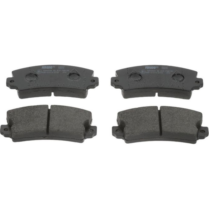 Ferodo FDB106 Bremsbelagsatz, Scheibenbremse PREMIER ECO FRICTION Ferodo FDB106 Bremsbelagsatz, Scheibenbremse PREMIER ECO FRICTION