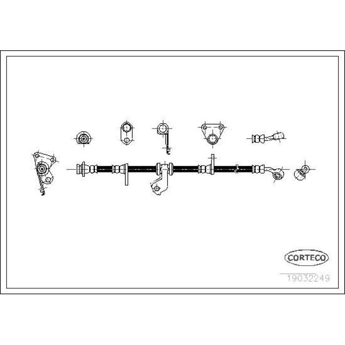 Corteco 19032249 Bremsschlauch