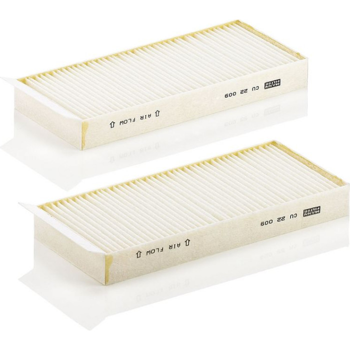 MANN-FILTER CU 22 009-2 Innenraumfilter, Partikelfilter MANN-FILTER CU 22 009-2 Innenraumfilter, Partikelfilter