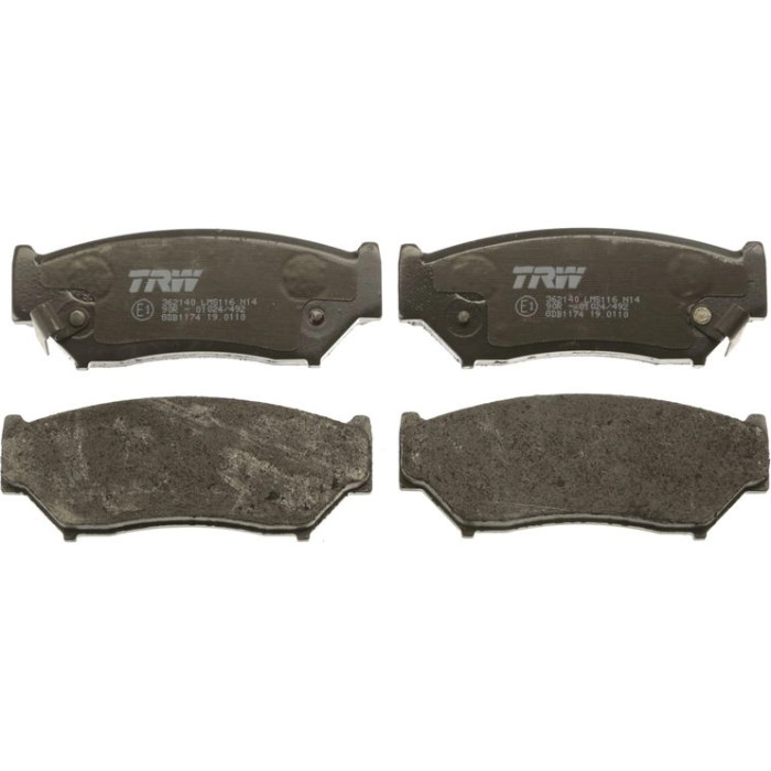 TRW GDB1174 Bremsbelagsatz, Scheibenbremse COTEC TRW GDB1174 Bremsbelagsatz, Scheibenbremse COTEC