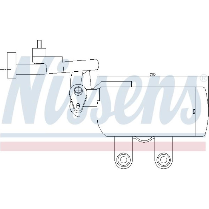 Nissens 95385 Trockner, Klimaanlage Nissens 95385 Trockner, Klimaanlage