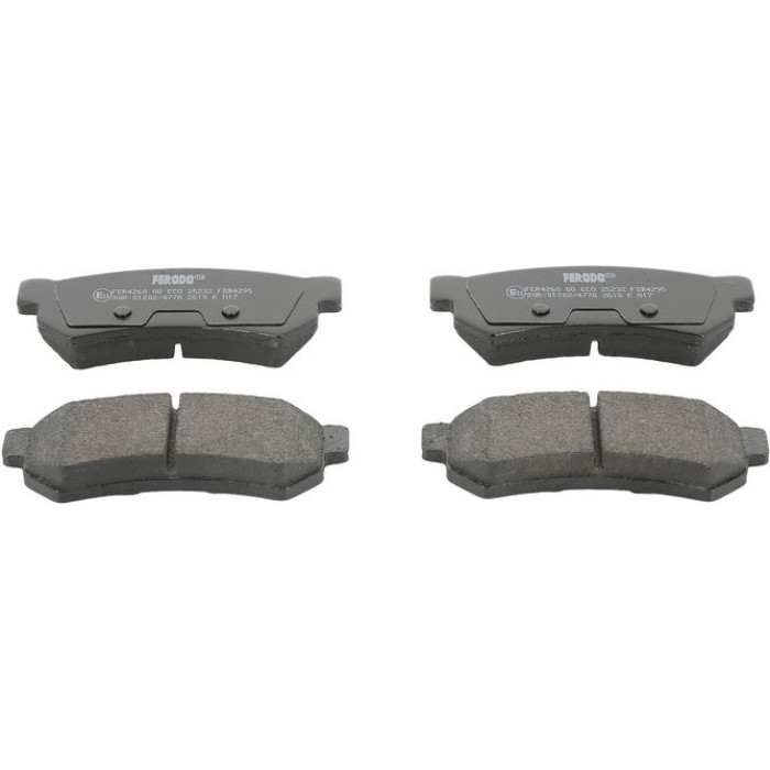 Ferodo FDB4295 Bremsbelagsatz, Scheibenbremse PREMIER ECO FRICTION Ferodo FDB4295 Bremsbelagsatz, Scheibenbremse PREMIER ECO FRICTION