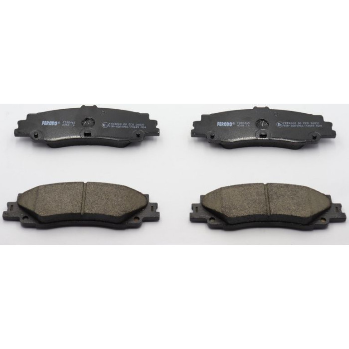 Ferodo FDB5465 Bremsbelagsatz, Scheibenbremse PREMIER ECO FRICTION Ferodo FDB5465 Bremsbelagsatz, Scheibenbremse PREMIER ECO FRICTION