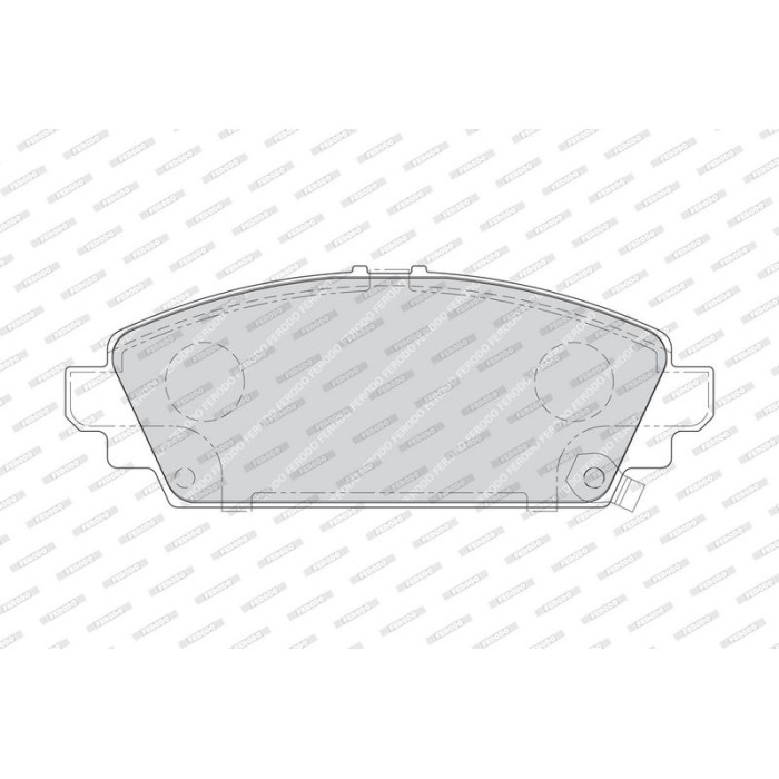 Ferodo FDB1601 Bremsbelagsatz, Scheibenbremse PREMIER ECO FRICTION