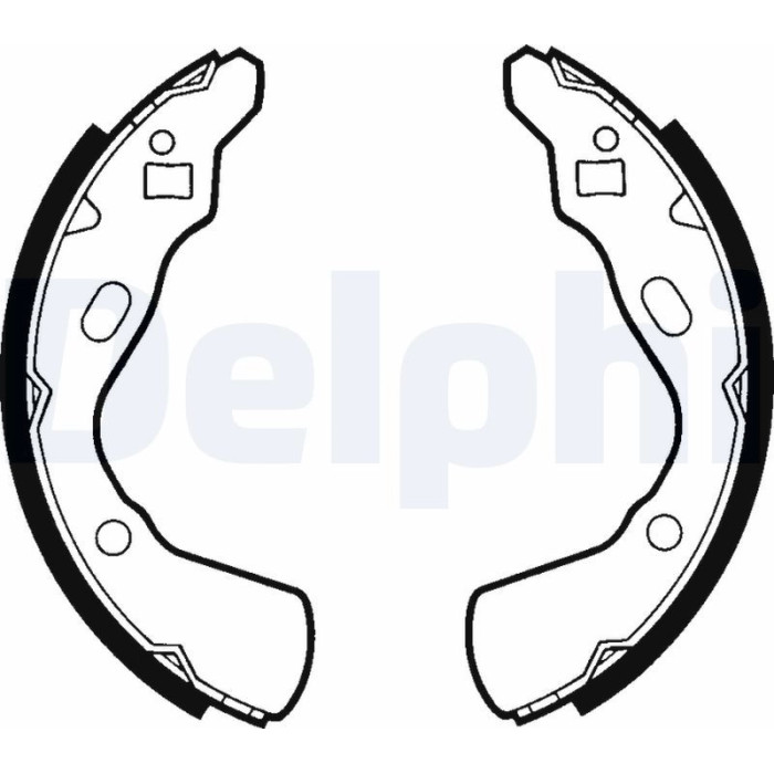 Delphi LS1437 Bremsbackensatz