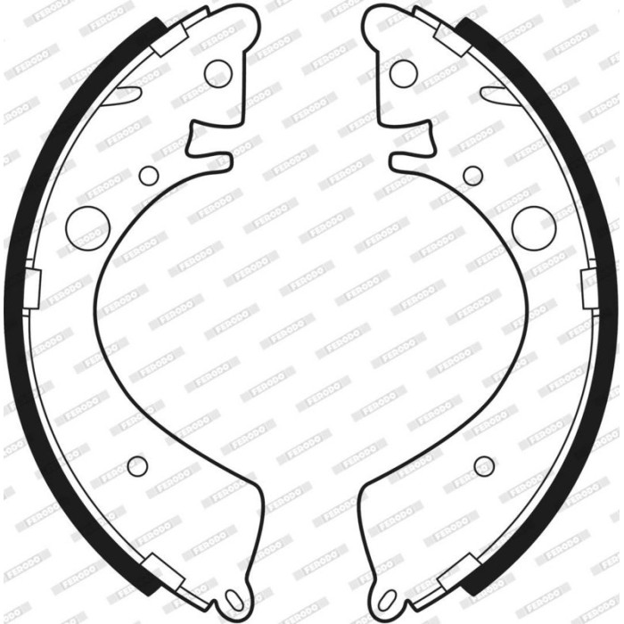 Bremsbackensatz FSB219 Bremsbackensatz FSB219