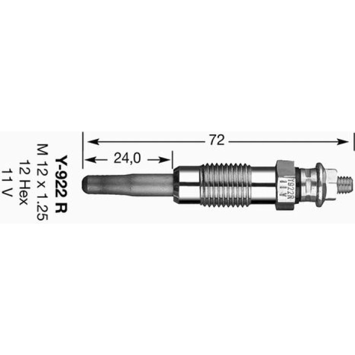 NGK 4356 Glühkerze