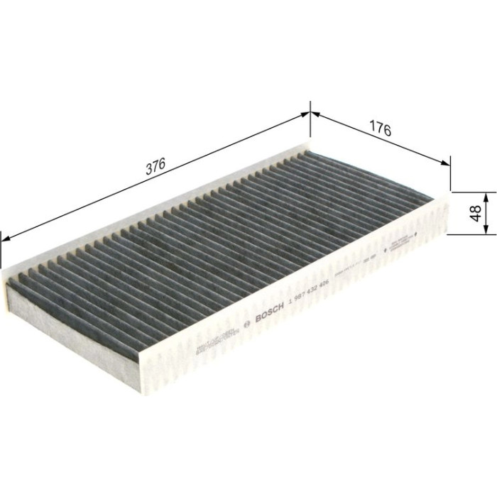 BOSCH 1 987 432 406 Innenraumfilter BOSCH 1 987 432 406 Innenraumfilter