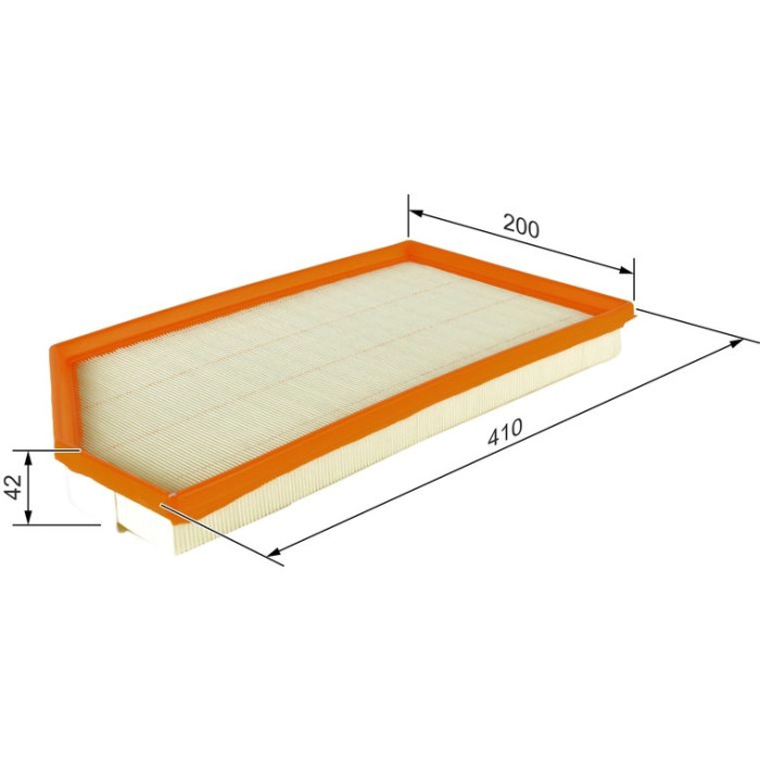 BOSCH F 026 400 468 Luftfilter BOSCH F 026 400 468 Luftfilter