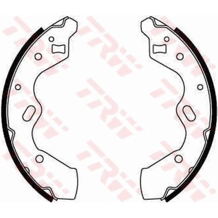 TRW GS8663 Bremsbackensatz TRW GS8663 Bremsbackensatz