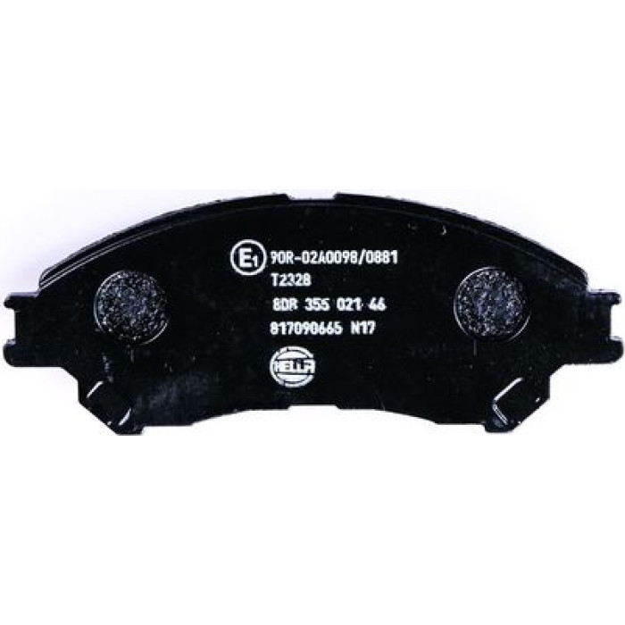 Hella 8DB 355 021-461 Bremsbelagsatz, Scheibenbremse