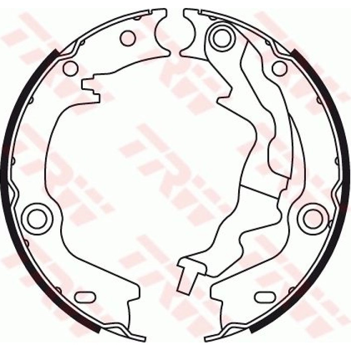 TRW GS8781 Bremsbackensatz, Feststellbremse TRW GS8781 Bremsbackensatz, Feststellbremse