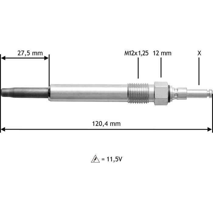 Valeo 345146 Glühkerze