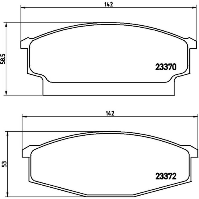 Brembo P B1 001 Bremsbelagsatz, Scheibenbremse PRIME LINE Brembo P B1 001 Bremsbelagsatz, Scheibenbremse PRIME LINE
