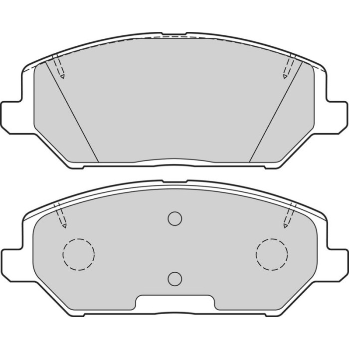 Valeo 302733 Bremsbelagsatz, Scheibenbremse ESSENTIAL