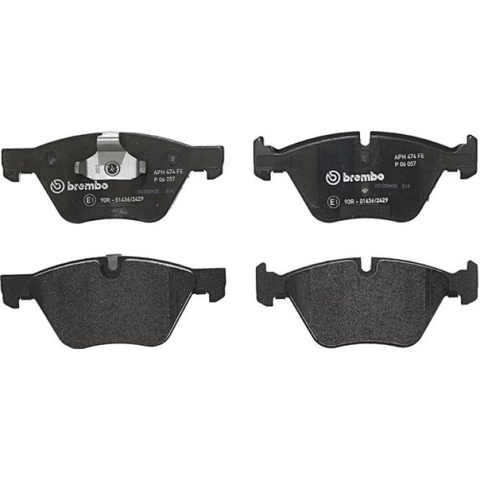 Brembo P 06 057 Bremsbelagsatz, Scheibenbremse PRIME LINE Brembo P 06 057 Bremsbelagsatz, Scheibenbremse PRIME LINE