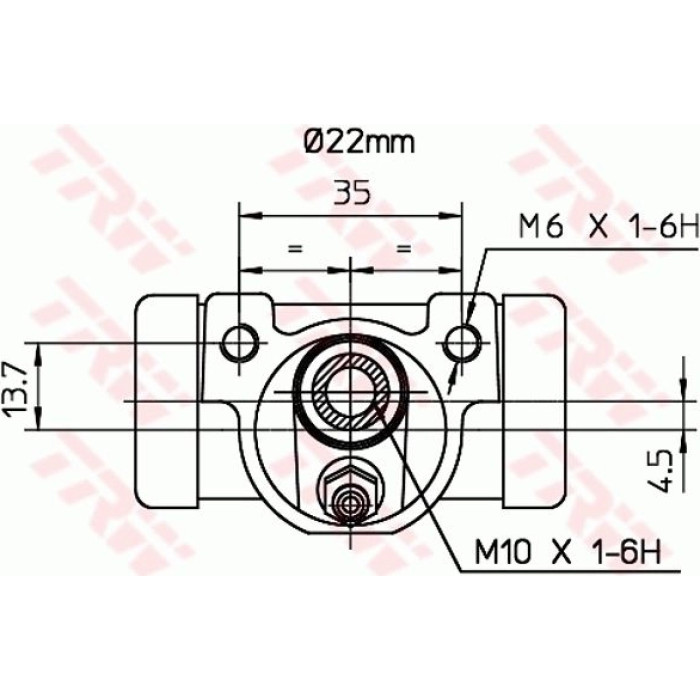 TRW BWH375 Radbremszylinder