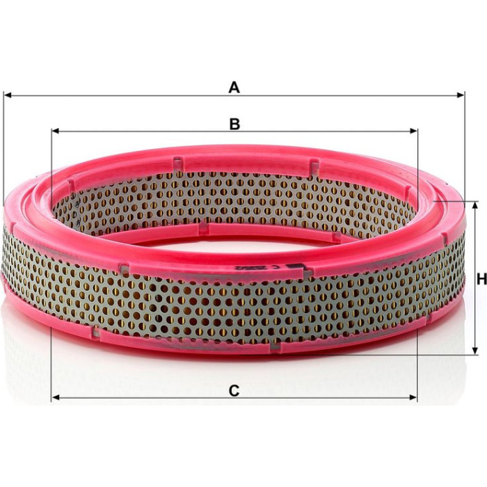 MANN-FILTER C 2535/2 Luftfilter MANN-FILTER C 2535/2 Luftfilter