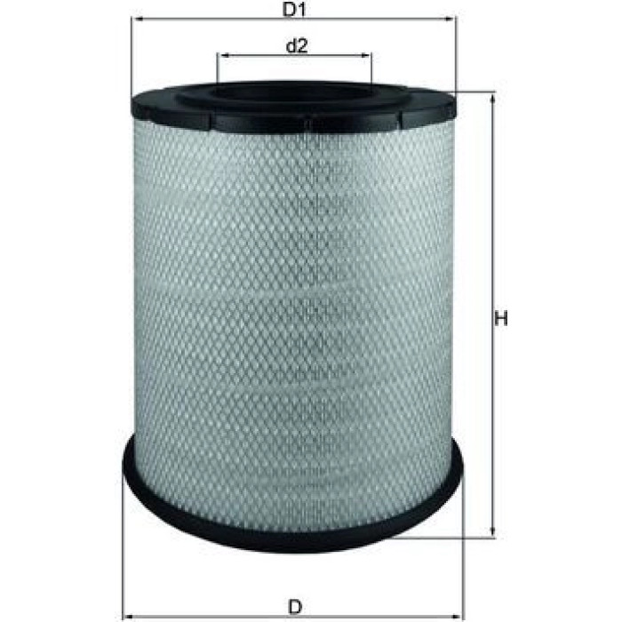 Knecht LX 1587 Luftfilter