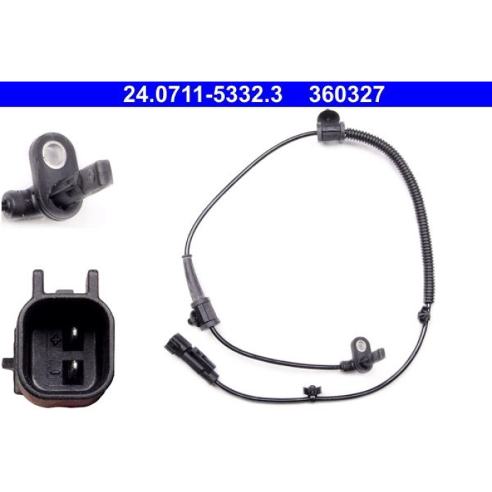 ATE 24.0711-5332.3 Sensor, Raddrehzahl ATE 24.0711-5332.3 Sensor, Raddrehzahl