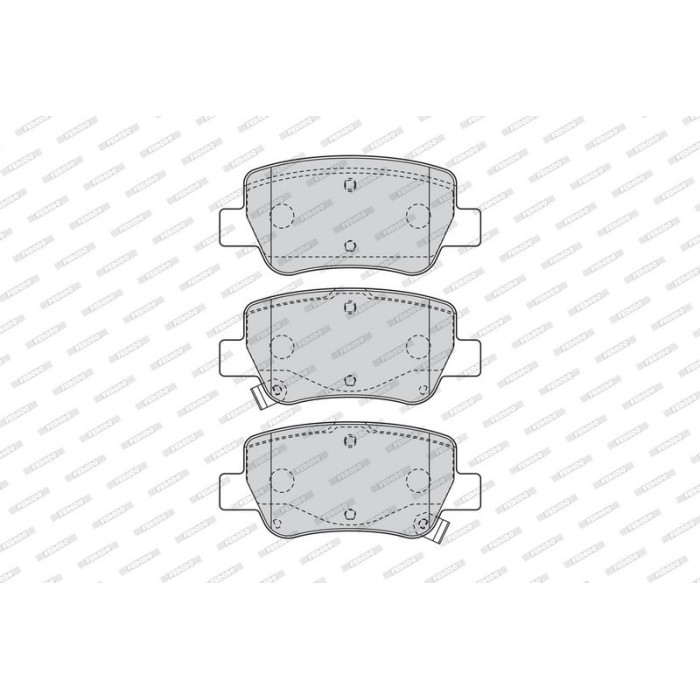 Ferodo FDB4411 Bremsbelagsatz, Scheibenbremse PREMIER ECO FRICTION Ferodo FDB4411 Bremsbelagsatz, Scheibenbremse PREMIER ECO FRICTION