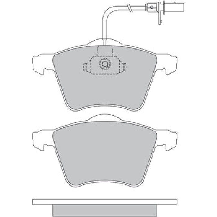 Metzger 1170104 Bremsbelagsatz, Scheibenbremse Metzger 1170104 Bremsbelagsatz, Scheibenbremse