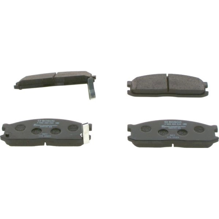 BOSCH 0 986 460 020 Bremsbelagsatz, Scheibenbremse BOSCH 0 986 460 020 Bremsbelagsatz, Scheibenbremse