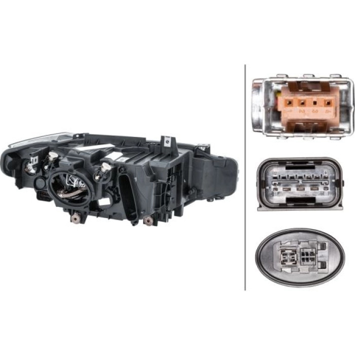 2x Hella 1EL 354 983-111 Hauptscheinwerfer 2 x 2x Hella 1EL 354 983-111 Hauptscheinwerfer 2 x