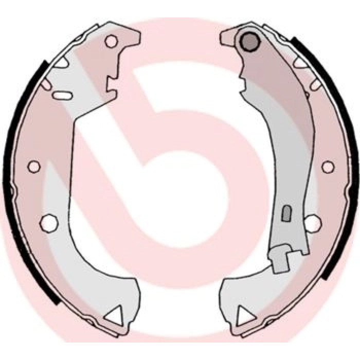 Brembo S 23 524 Bremsbackensatz ESSENTIAL LINE Brembo S 23 524 Bremsbackensatz ESSENTIAL LINE