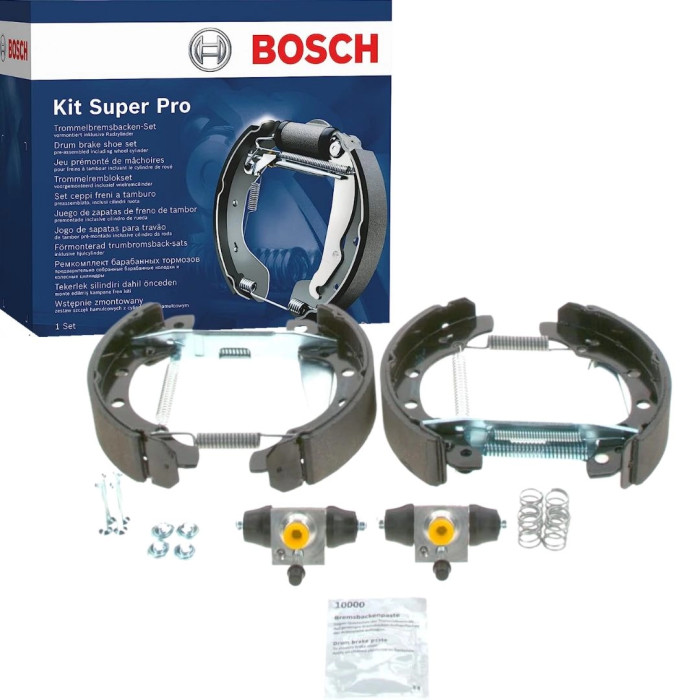 BOSCH 0 204 114 546 Bremsensatz für Trommelbremse, mit Zubehör BOSCH 0 204 114 546 Bremsensatz für Trommelbremse, mit Zubehör