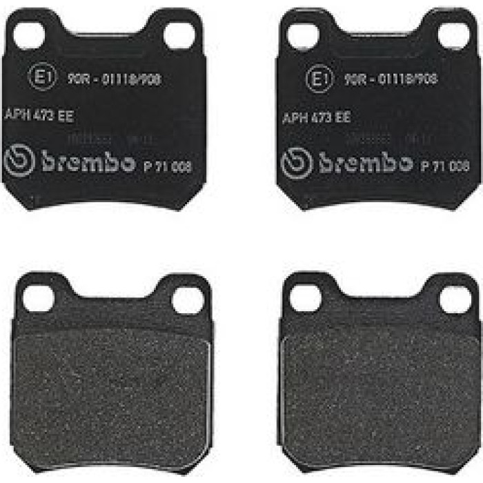 Brembo P 71 008 Bremsbelagsatz, Scheibenbremse PRIME LINE Brembo P 71 008 Bremsbelagsatz, Scheibenbremse PRIME LINE