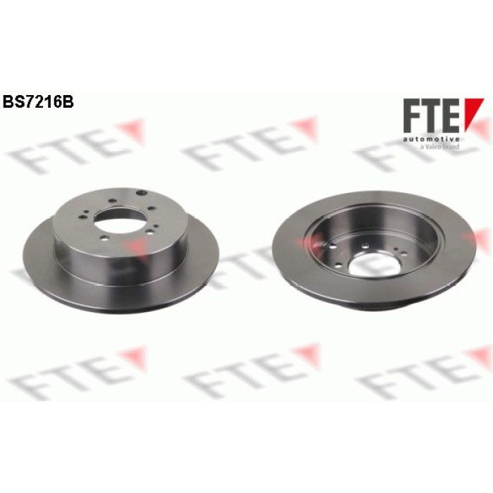 FTE 9082200 Bremsscheibe COATED RANGE