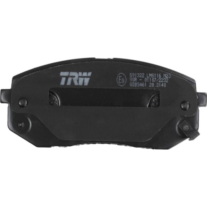 TRW GDB3461 Bremsbelagsatz, Scheibenbremse COTEC