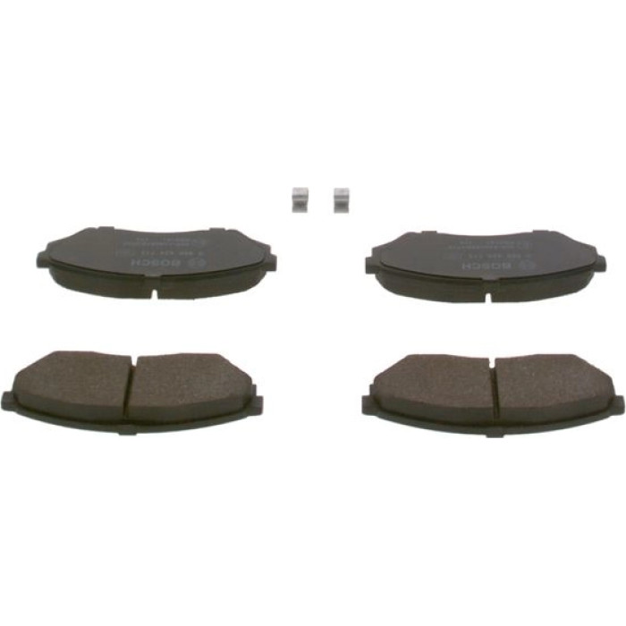 BOSCH 0 986 424 713 Bremsbelagsatz, Scheibenbremse BOSCH 0 986 424 713 Bremsbelagsatz, Scheibenbremse