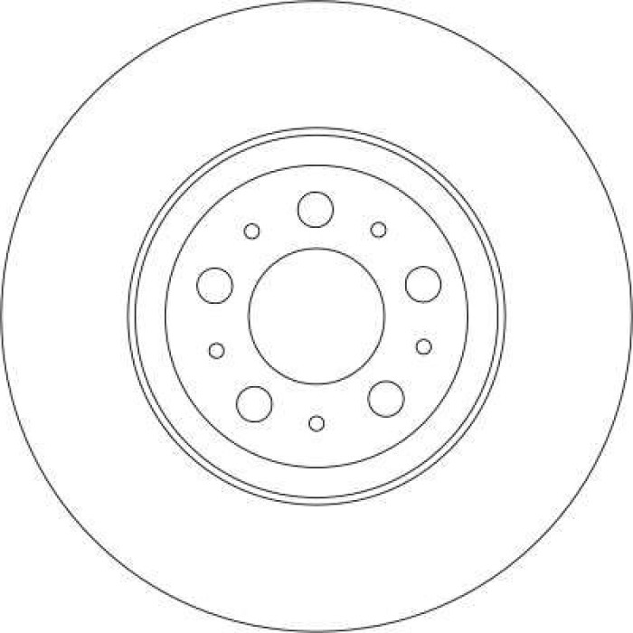 TRW DF4339 Bremsscheibe