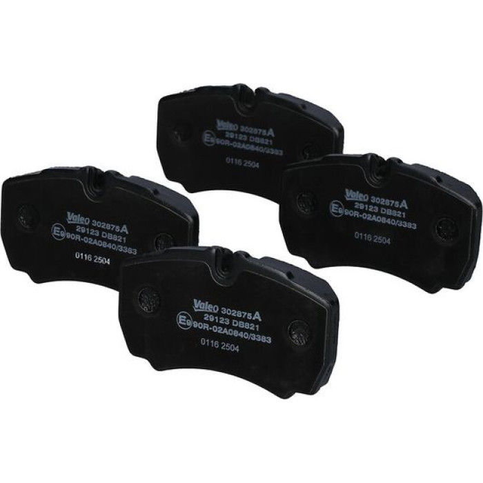 Valeo 302875A Bremsbelagsatz, Scheibenbremse EXPERT Valeo 302875A Bremsbelagsatz, Scheibenbremse EXPERT