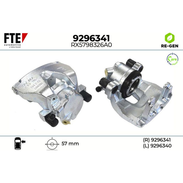 FTE 9296341 Bremssattel FTE 9296341 Bremssattel