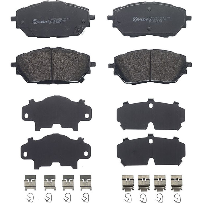 Brembo P 83 171 Bremsbelagsatz, Scheibenbremse PRIME LINE Brembo P 83 171 Bremsbelagsatz, Scheibenbremse PRIME LINE
