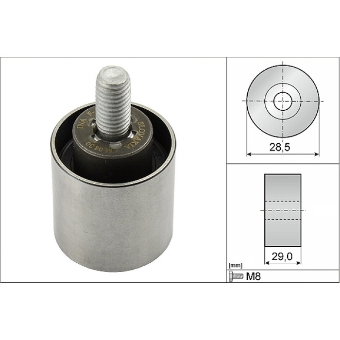Umlenk-/Führungsrolle, Zahnriemen 532 0661 10