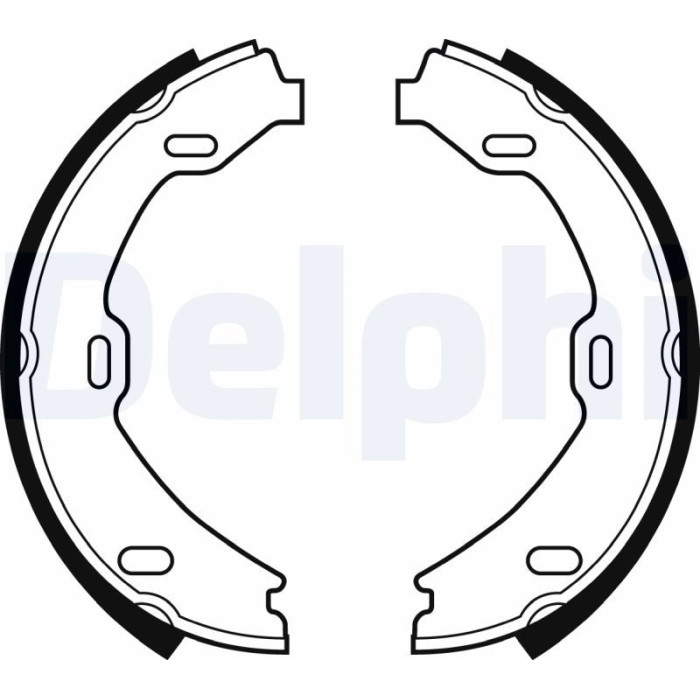 Delphi LS2084 Bremsbackensatz, Feststellbremse Delphi LS2084 Bremsbackensatz, Feststellbremse