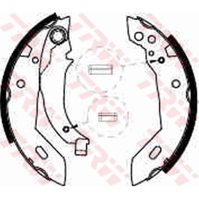 TRW GS6228 Bremsbackensatz TRW GS6228 Bremsbackensatz