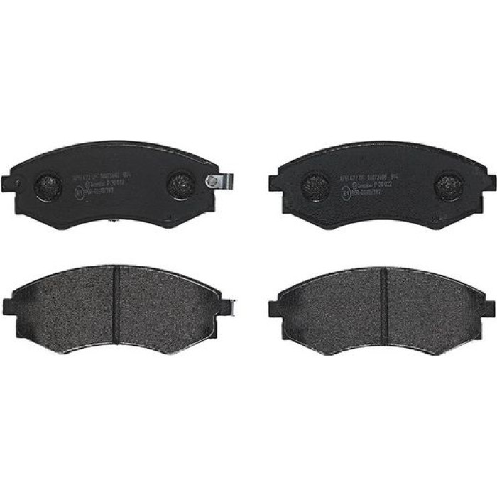 Brembo P 30 022 Bremsbelagsatz, Scheibenbremse PRIME LINE Brembo P 30 022 Bremsbelagsatz, Scheibenbremse PRIME LINE