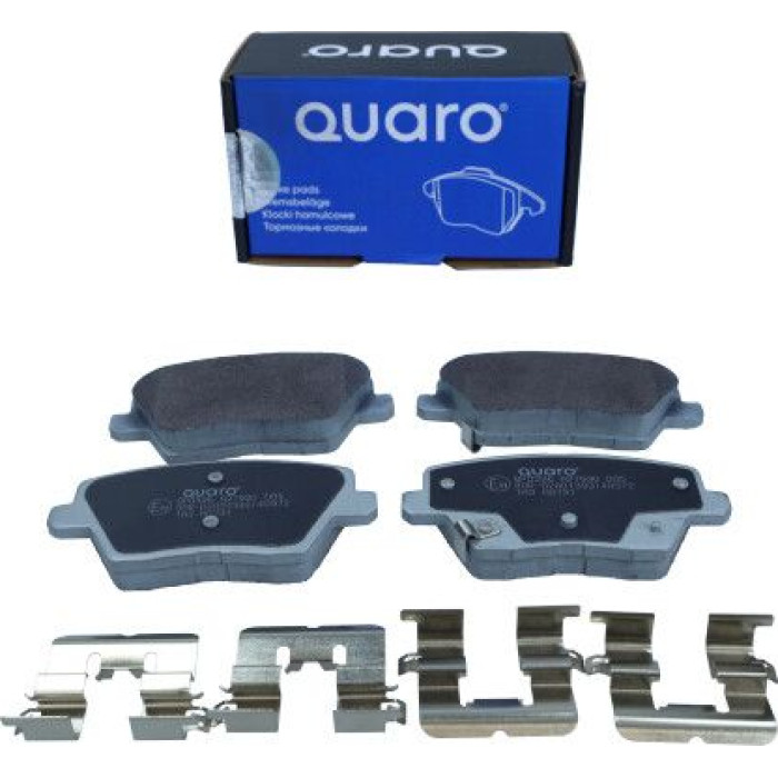 QUARO QP0336 Bremsbelagsatz, Scheibenbremse QUARO QP0336 Bremsbelagsatz, Scheibenbremse